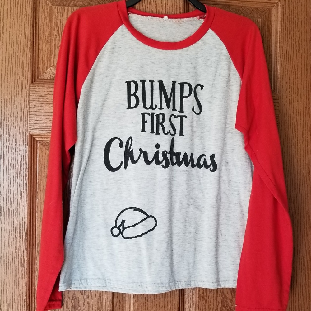 Bump's First Christmas Long Sleeve Shirt